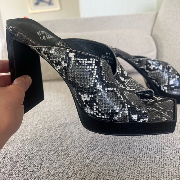 Jeffrey Campbell Snakeskin Heels NIB 9.5 - Picture 5 of 7